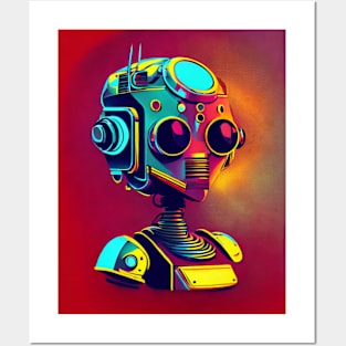 Robot Posters and Art